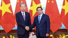 Thủ tướng Phạm Minh Chính hội kiến Ủy viên trưởng Nhân đại toàn quốc Trung Quốc Triệu Lạc Tế