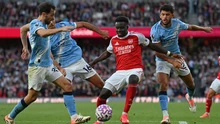 Arsenal thoát hiểm nhờ Martinelli, chia điểm kịch tính trước Man City tại Emirates