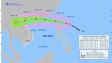 Siêu bão RAGASA gió mạnh cấp 17, giật trên cấp 17 và có khả năng mạnh thêm