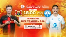 Lịch thi đấu bóng đá hôm nay 22/9: Trực tiếp Việt Nam đấu với Trung Quốc, Ninh Bình vs Nam Định