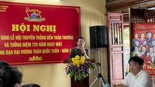 'Âm vang Trần Thương - Ngàn năm sử tích' - Điểm nhấn trong đêm khai mạc Lễ hội Đền Trần Thương