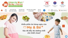 Dinh dưỡng và Sức khỏe cho mẹ - Đồng hành cùng mẹ trong từng giai đoạn thai kỳ