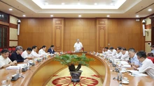 Tổng Bí thư làm việc với Thường trực các Tiểu ban Đại hội XIV của Đảng