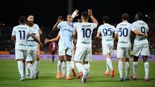 Inter Milan thắng Cagliari, Juventus mất điểm trước Atalanta ở vòng 5 Serie A