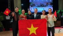 Khiêu vũ thể thao Việt Nam gây tiếng vang tại châu Âu