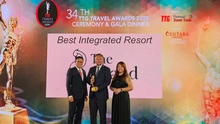 The Grand Ho Tram nhận giải “Khu nghỉ dưỡng phức hợp tốt nhất” tại TTG Travel Awards