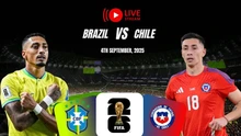 Lịch thi đấu bóng đá hôm nay 5/9: Trực tiếp Argentina vs Venezuela, Brazil vs Chile