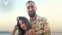 Người yêu 'tí hon' của Donnarumma gây chú ý