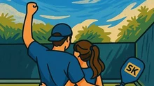 Ghen tuông vì pickleball