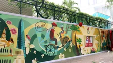 Khánh thành tranh tường cổ động tình hữu nghị Việt Nam - Cuba