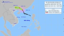 Bão số 7 sẽ suy yếu dần thành áp thấp nhiệt đới trong sáng 8/9