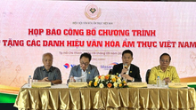 Lần đầu tiên vinh danh Nghệ nhân ẩm thực toàn quốc