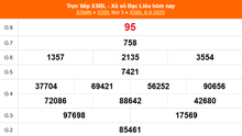 XSBL 9/9 - Kết quả xổ số Bạc Liêu hôm nay 9/9/2025 - Trực tiếp XSBL ngày 9 tháng 9