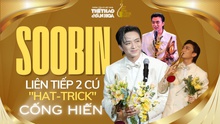 Dư âm Giải Cống hiến lần 20 - 2026: Liên tiếp 2 cú "hat-trick" Cống hiến của SOOBIN