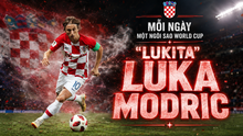 Mỗi ngày một ngôi sao World Cup: "Lukita" Luka Modric