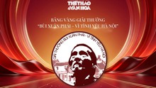 Bảng vàng Giải thưởng 'Bùi Xuân Phái - Vì tình yêu Hà Nội' từ 2008 - 2026