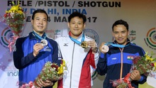 Hoàng Xuân Vinh giành HCB Cup bắn súng thế giới 2017