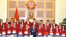 Thủ tướng Nguyễn Xuân Phúc gặp mặt Đoàn Thể thao Việt Nam dự ASIAD