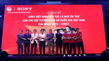 Sony sát cánh cùng các đội tuyển bóng đá quốc gia Việt Nam