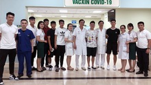 Tuyển thủ Việt Nam dự vòng loại World Cup đã được tiêm vắc xin COVID