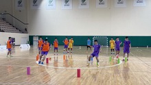 Tuyển futsal Việt Nam sẵn sàng cho trận play-off tranh vé dự World Cup