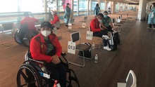 Đoàn Thể thao người khuyết tật Việt Nam đã tới Tokyo