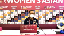 HLV Mai Đức Chung: ‘Nữ Việt Nam quyết tâm thi đấu hết khả năng’