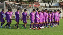 U23 Việt Nam làm quen với bóng thi đấu giải Đông Nam Á