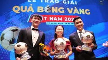 Hoàng Đức, Huỳnh Như giành Quả bóng vàng Việt Nam 2021