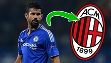 CHUYỂN NHƯỢNG 28/7: Milan xác nhận hỏi mua Diego Costa. Liverpool chi 70 triệu mua Keita