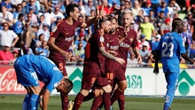 ĐIỂM NHẤN Getafe 1-2 Barca: Suarez đã xuống phong độ? Paulinho dập tắt mọi chỉ trích