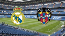 Video clip highlights trận Real Madrid 1-1 Levante