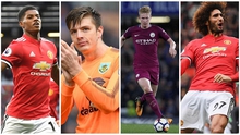 4 cầu thủ M.U góp mặt trong đội hình tiêu biểu vòng 7 Premier League