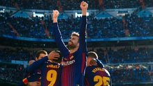 Barca thắng Kinh điển, Pique gửi thông điệp khiến CĐV Real cay đắng