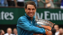 Rafael Nadal bật khóc khi lần thứ 11 vô địch Roland Garros