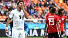 Ai Cập 0-1 Uruguay: 'Luis Suarez béo, chậm chạp, xử lí tù, chân gỗ. May chưa cắn ai'