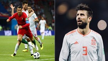 Pique: ‘Ronaldo toàn ăn vạ để kiếm penalty’