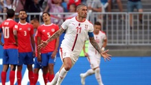 Costa Rica 0-1 Serbia: Kolarov đá phạt đẹp mắt, Serbia có chiến thắng đầu tay