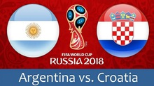 TRỰC TIẾP Argentina vs Croatia (01h00, 22/6)