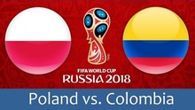 Link xem trực tiếp Ba Lan vs Colombia (1h00, 25/6)