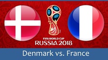 Xem trực tiếp Đan Mạch vs Pháp (21h00, 26/6) ở đâu?