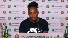 Serena William bất ngờ rút lui khỏi Roland Garros trước trận đấu với Sharapova
