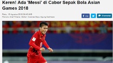 Báo Indonesia gọi Quang Hải là ‘Messi của ASIAD’