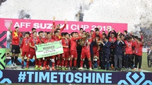 CHÙM ẢNH: Vỡ òa khoảnh khắc Việt Nam giơ cúp vô địch AFF Cup 2018
