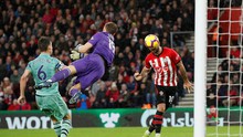Video clip bàn thắng Southampton 3-2 Arsenal: 'Pháo thủ' đứt mạch bất bại