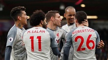 Video clip bàn thắng Bournemouth 0-4 Liverpool: Hat-trick cho Salah!