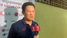 HLV Nguyễn Quốc Tuấn: 'Chúng tôi muốn giành chiến thắng, cơ hội là 50-50 cho mỗi đội'