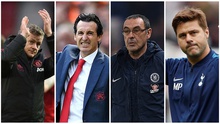 Cuộc đua top 4 Premier League: Cơ hội của M.U, Chelsea, Arsenal và Tottenham ra sao?