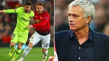 Mourinho nghĩ gì về màn trình diễn của MU trước Barca?