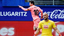 Eibar 2-2 Barca: Messi lập cú đúp, Barca vẫn phải chia điểm